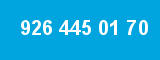 926 445 01 70